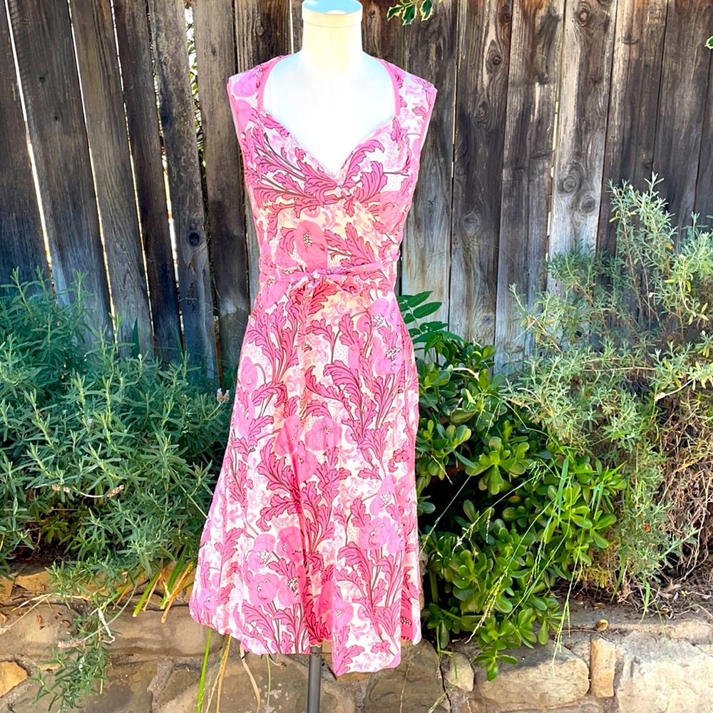 Odille cotton wrap dress